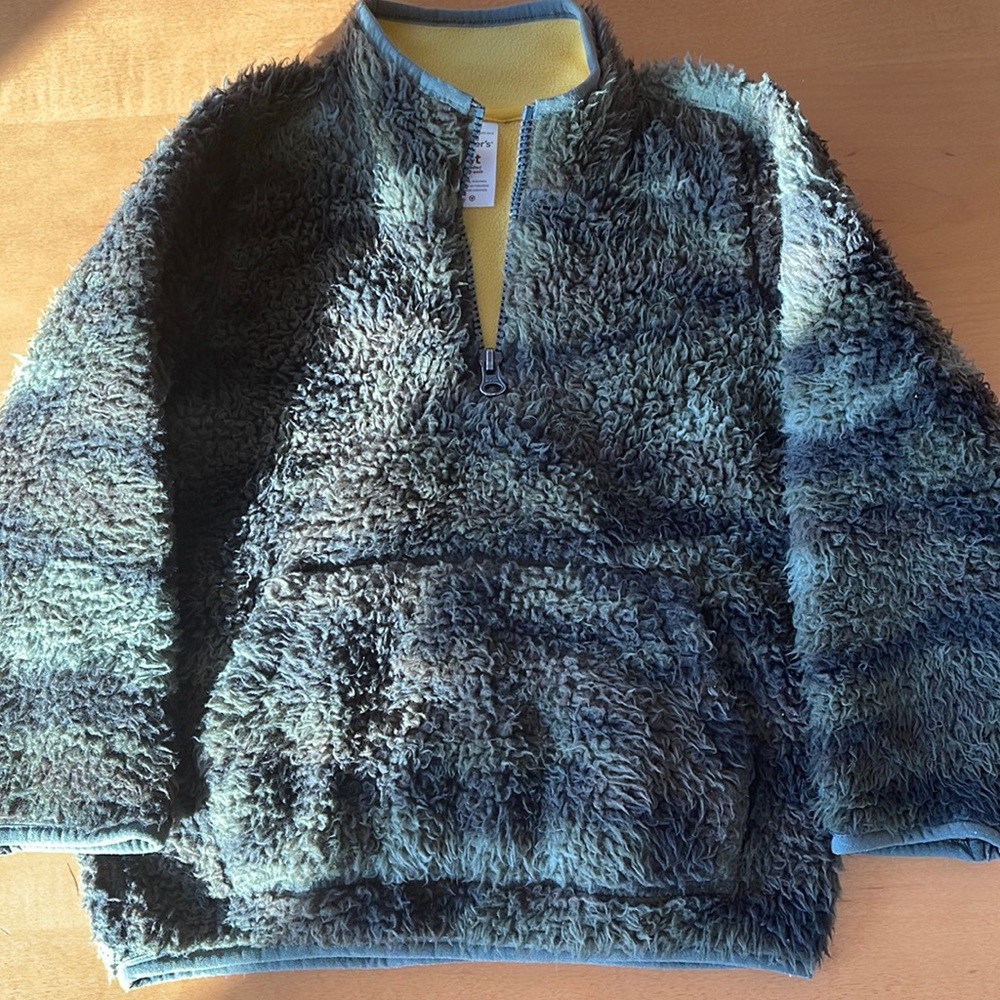 Boys Carter Fuzzy 1/4 Zip